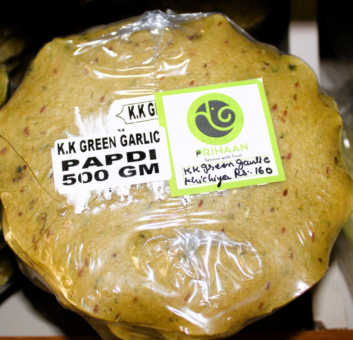 Krishna Kamod Green Garlic Khichiya