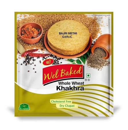 Bajri Methi Garlic Khakhra
