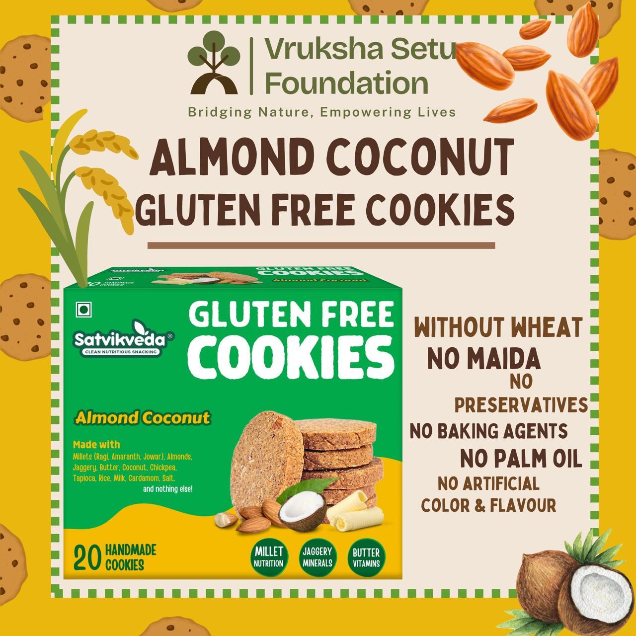 Gluten Free Almond Coconut Cookies
