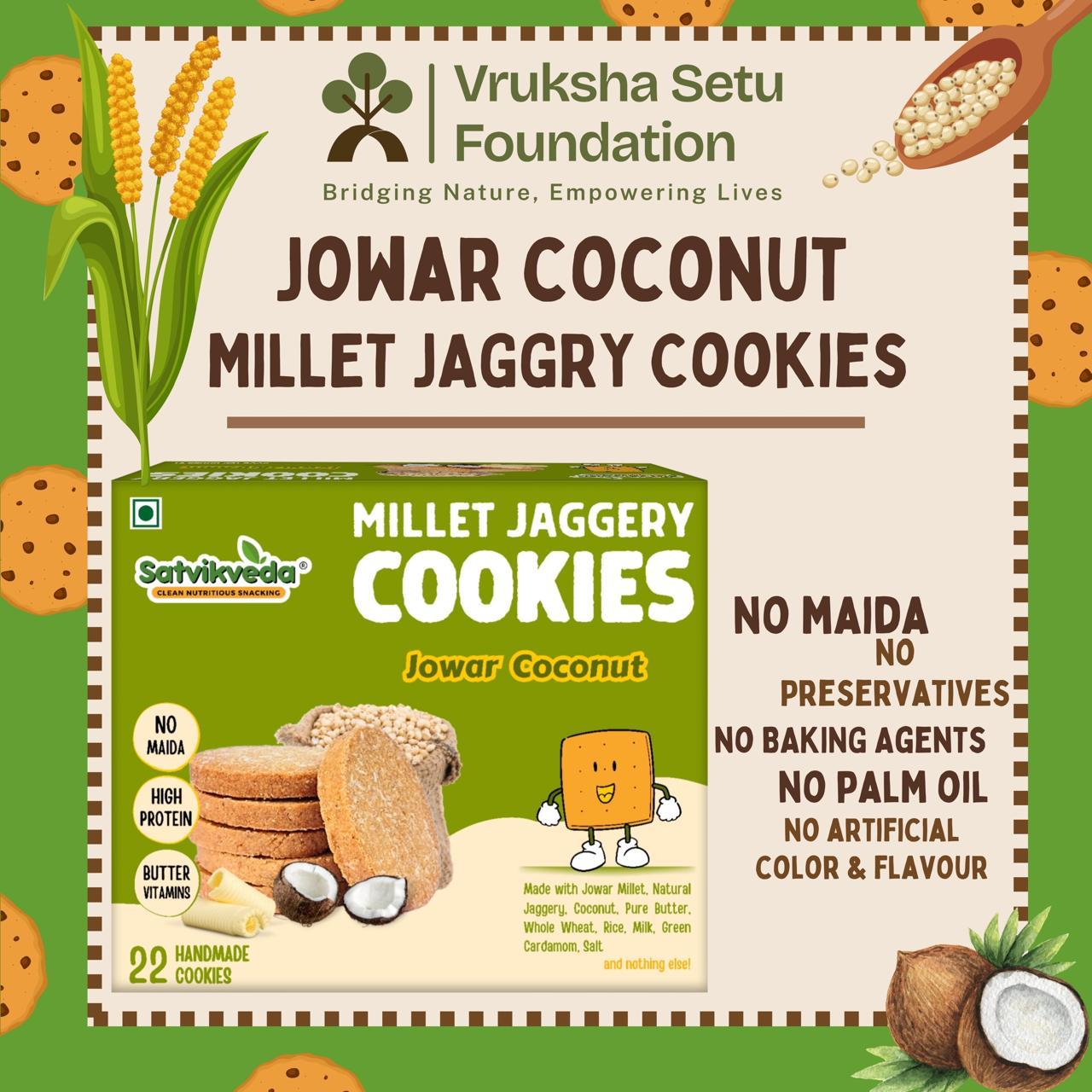 Jowar Coconut Cookies